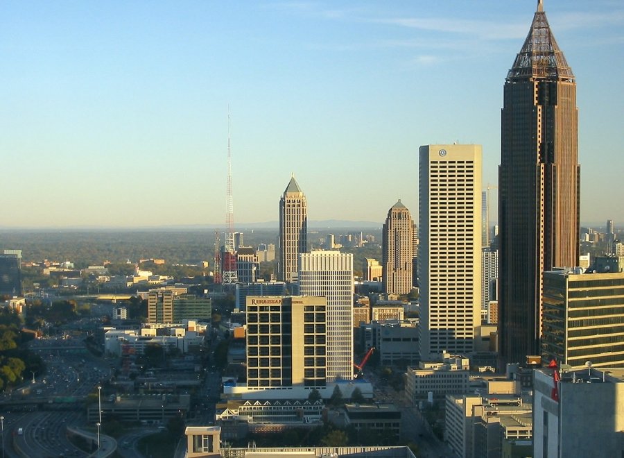 Atlanta Skyline-Morning