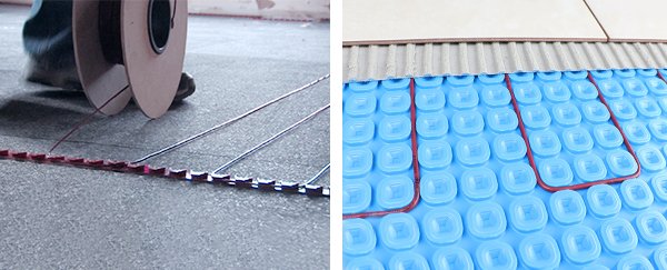 TempZone Cable with Fixing Strips and with Prodesso Uncoupling Membrane