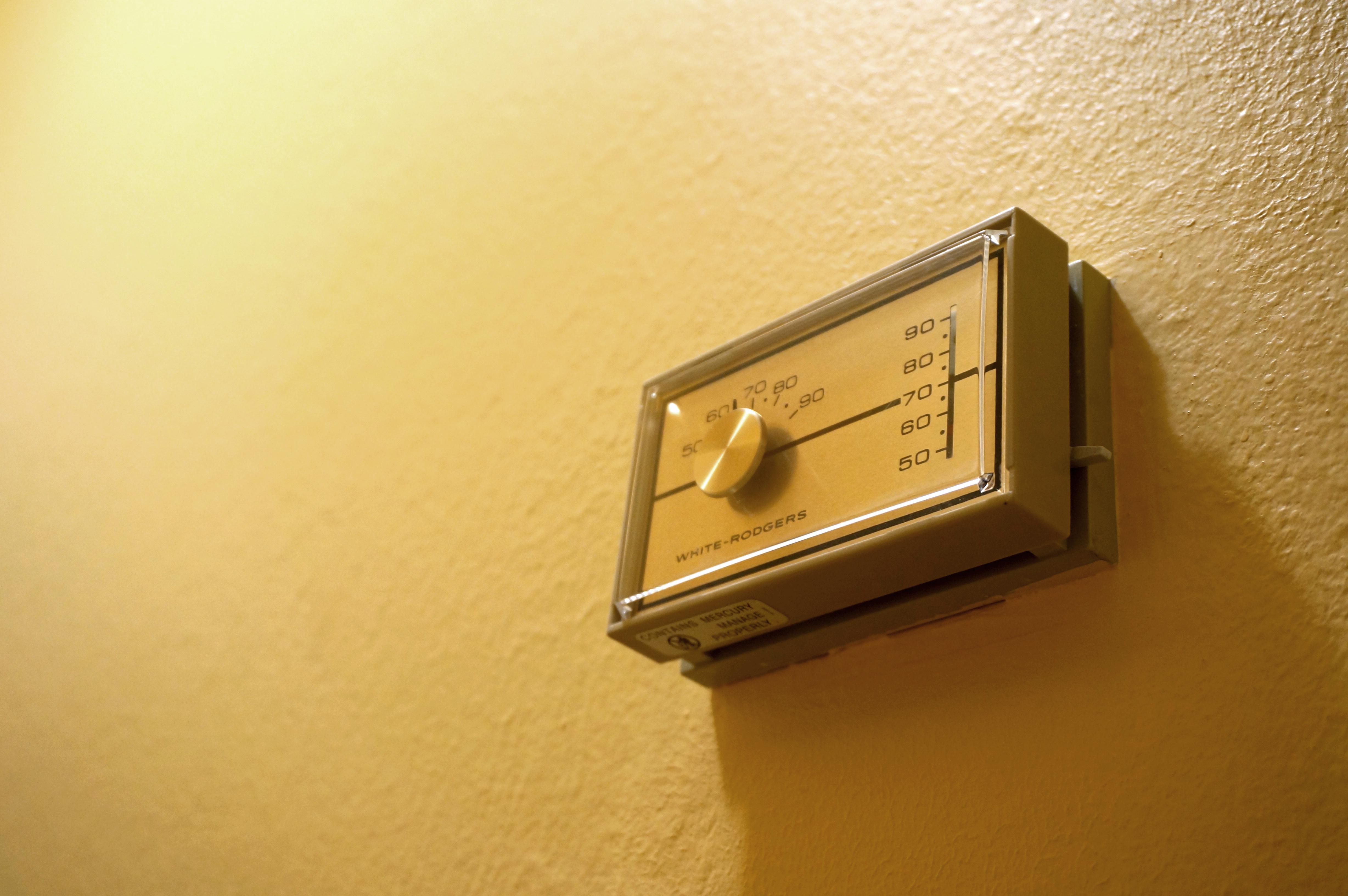 Unsightly thermostat