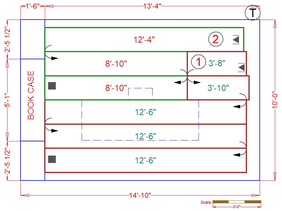 Office Floor Plan - Riverside, CA
