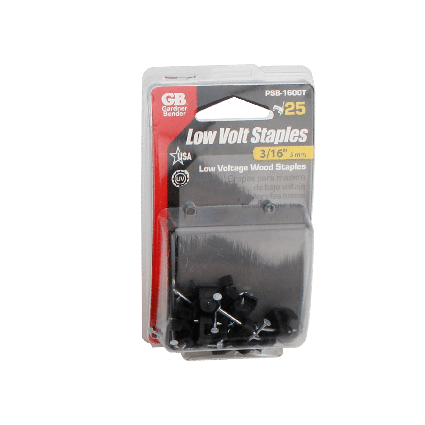 Electrical Rough-In Part 3/16" or 5mm Low-Volt Staples (Pack of 25) FHE-ROUGH-IN-STL