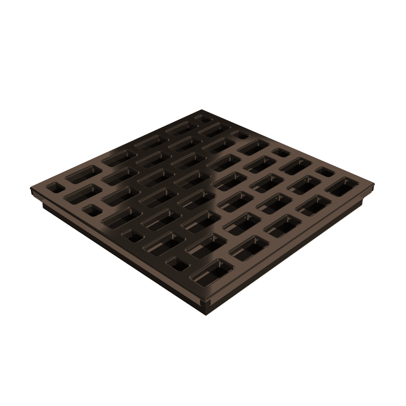 Pro GEN II Grate Cover, Pro Series Brick Pattern, Oil-rubbed Bronze Finish