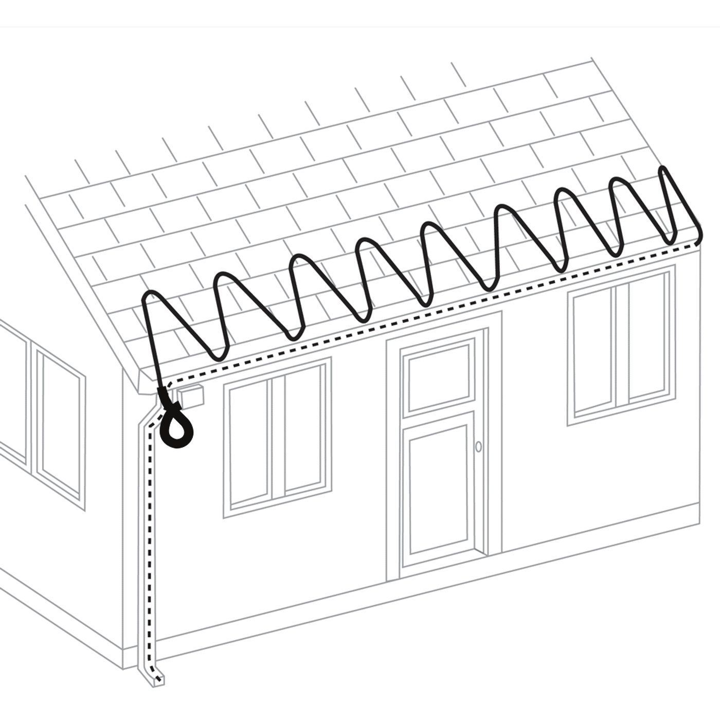 Roof And Gutter Floor Plan Roof and Gutter Large 1. with Roof & Gutter