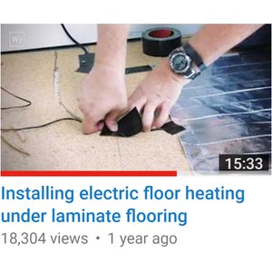 Installing Environ under laminate video