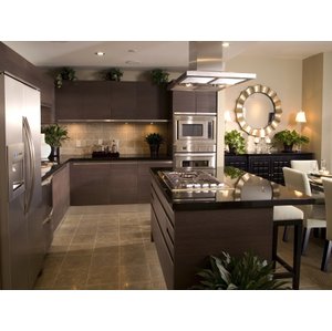 NYC kitchen with radiant floor heating