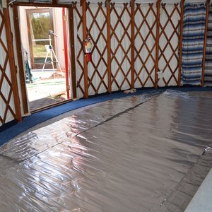 under carpet radiant heating