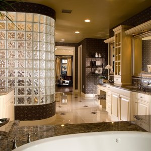 Bathroom design trends include new options in tile and radiant floor heating.