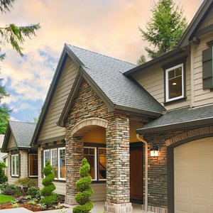 A simple gable roof can protect against snow accumulation.