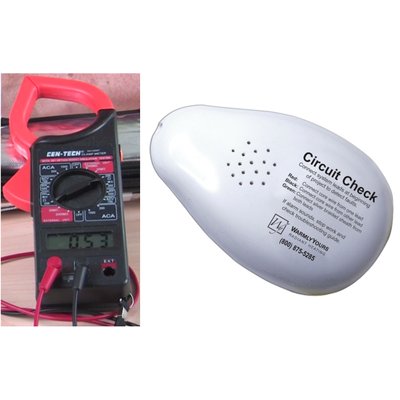 Digital ohmmeter and Circuit Check