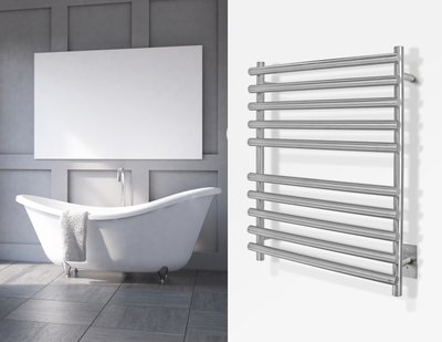 Horizontal heated towel online rail