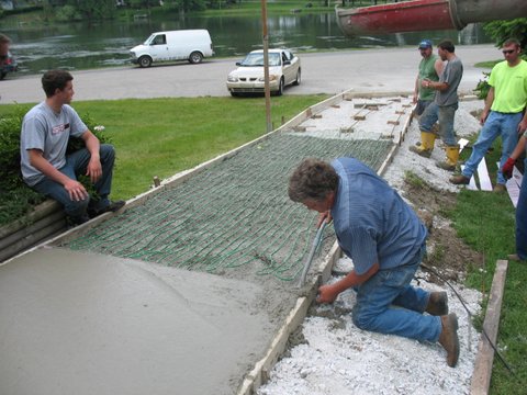 Step 4: Install the pavers
