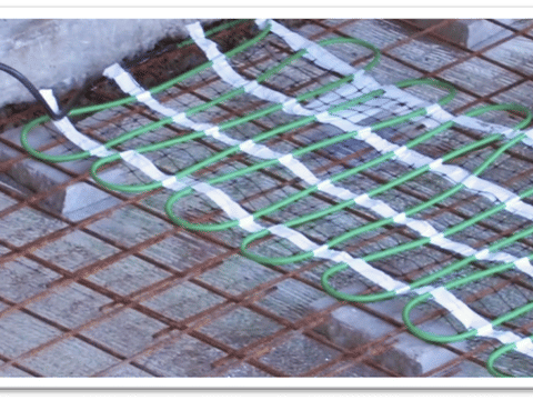 Step 3: Laying out mats