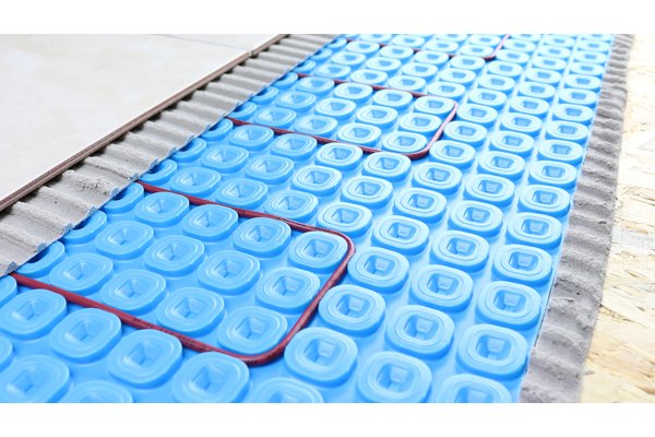 Prodeso Uncoupling Membrane TempZone Floor Heating Cable Installation