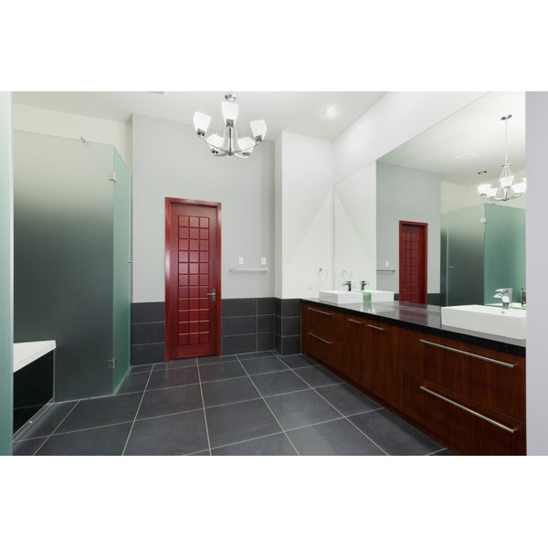 Bathroom Lifestyle Stock Photo