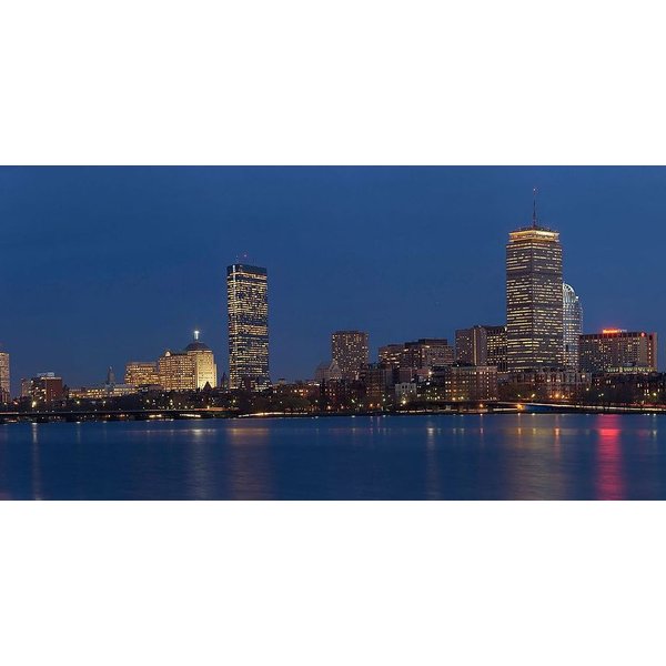 Boston Skyline Dusk