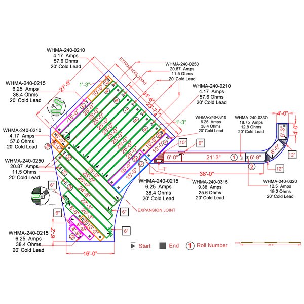 Heated Concrete Driveway
