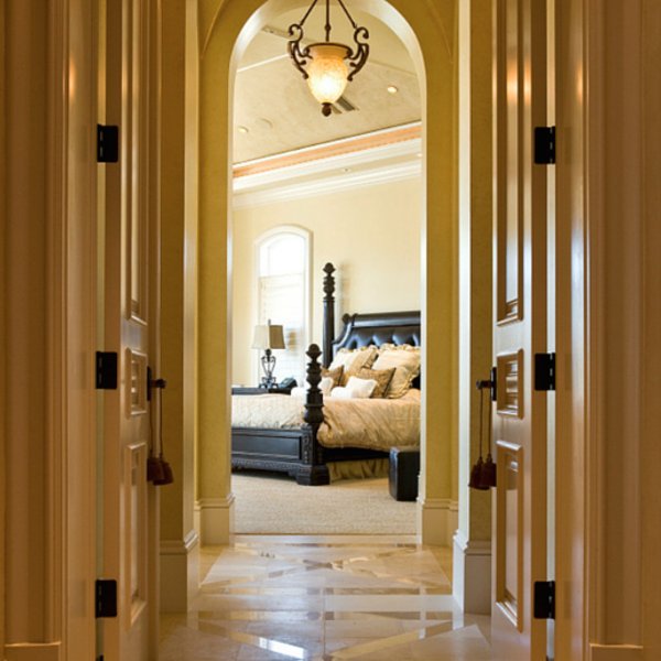 Affordable electric floor heating in a large bedroom