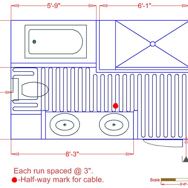 What Does Comfortable Floor Heating Cost in a Boston Bathroom?
