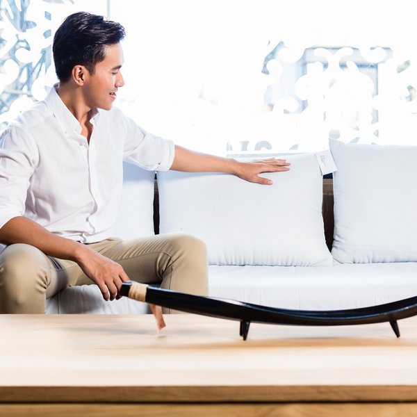 When buying furniture, consider an eclectic design.