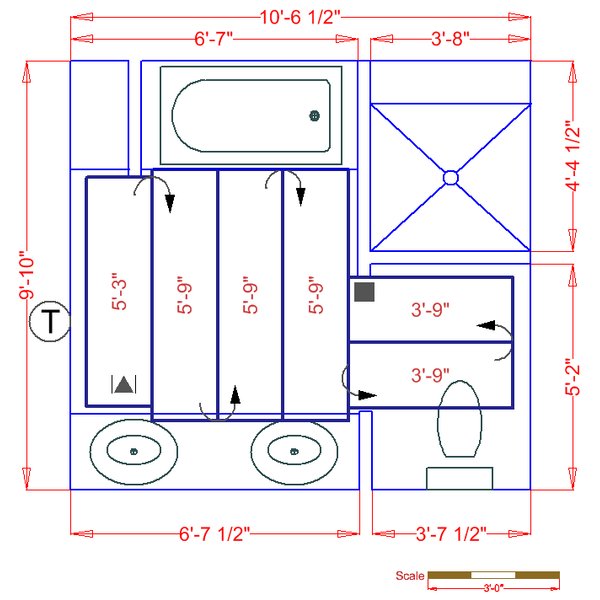 It costs less than a quarter to operate a WarmlyYours in-floor heating system in a large bathroom.