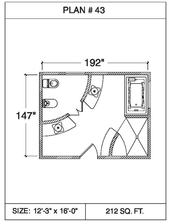 101 Bathroom Floor Plans | WarmlyYours