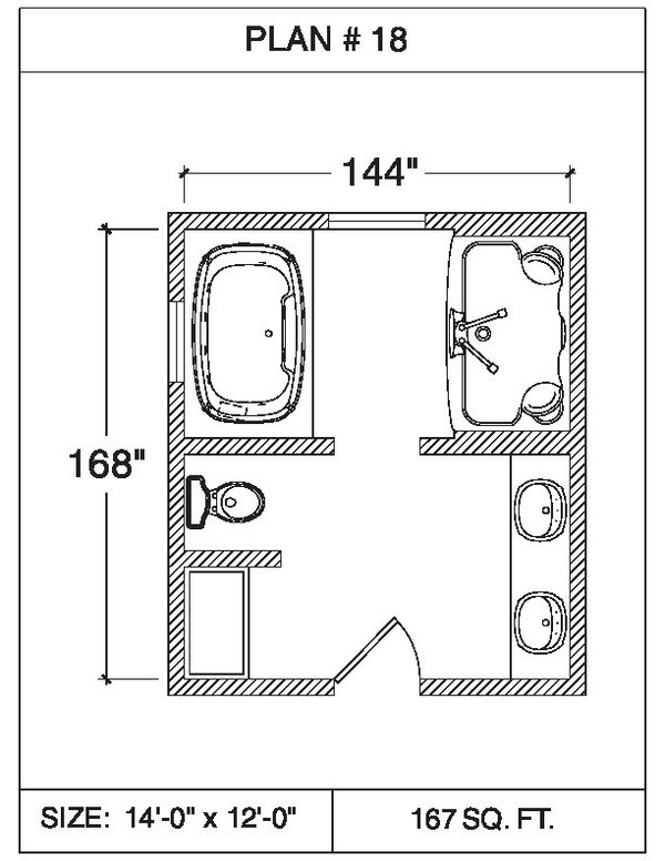 101 Bathroom Floor Plans | WarmlyYours