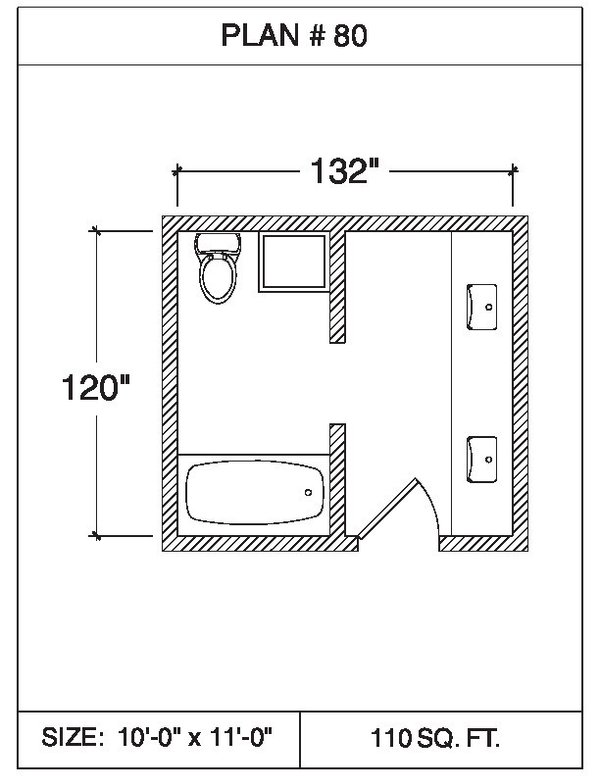 101 Bathroom Floor Plans | WarmlyYours