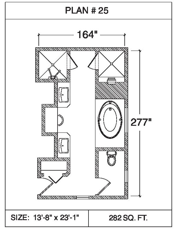 101 Bathroom Floor Plans | WarmlyYours