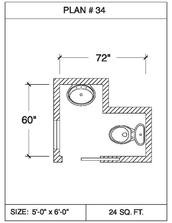 101 Bathroom Floor Plans | WarmlyYours