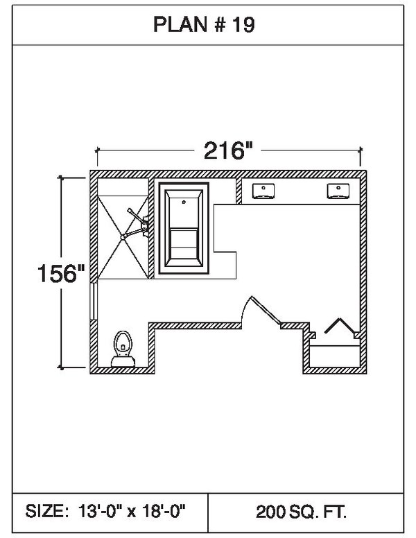 101 Bathroom Floor Plans | WarmlyYours