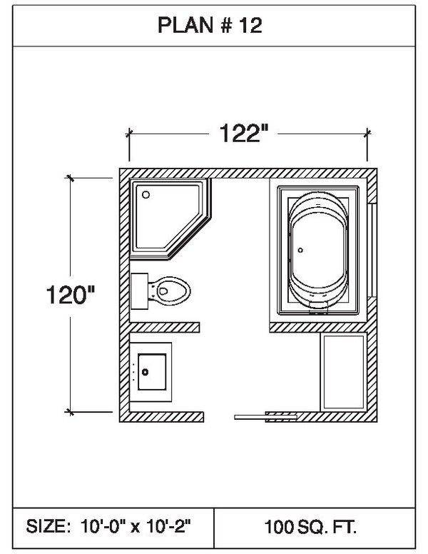 101 Bathroom Floor Plans | WarmlyYours