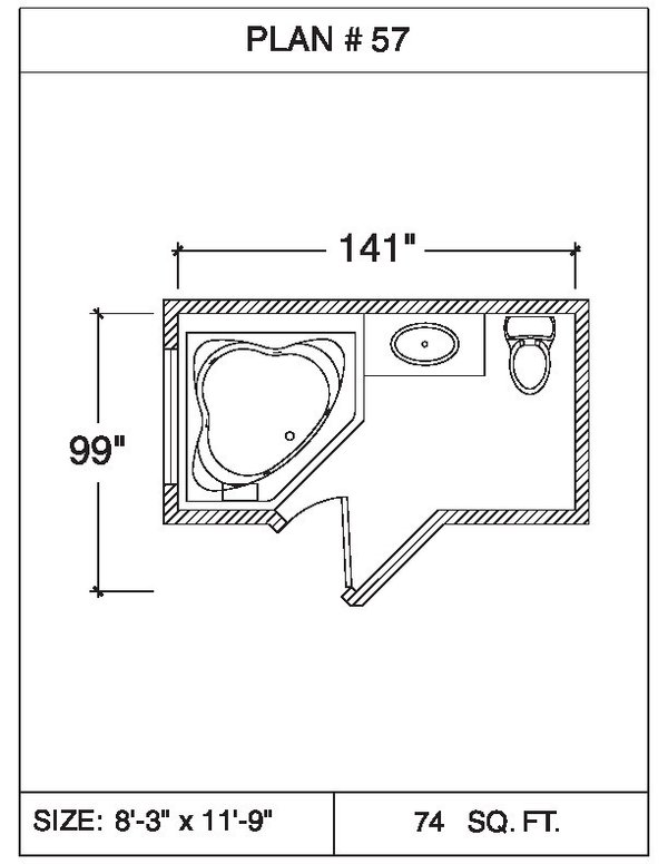 101 Bathroom Floor Plans | WarmlyYours