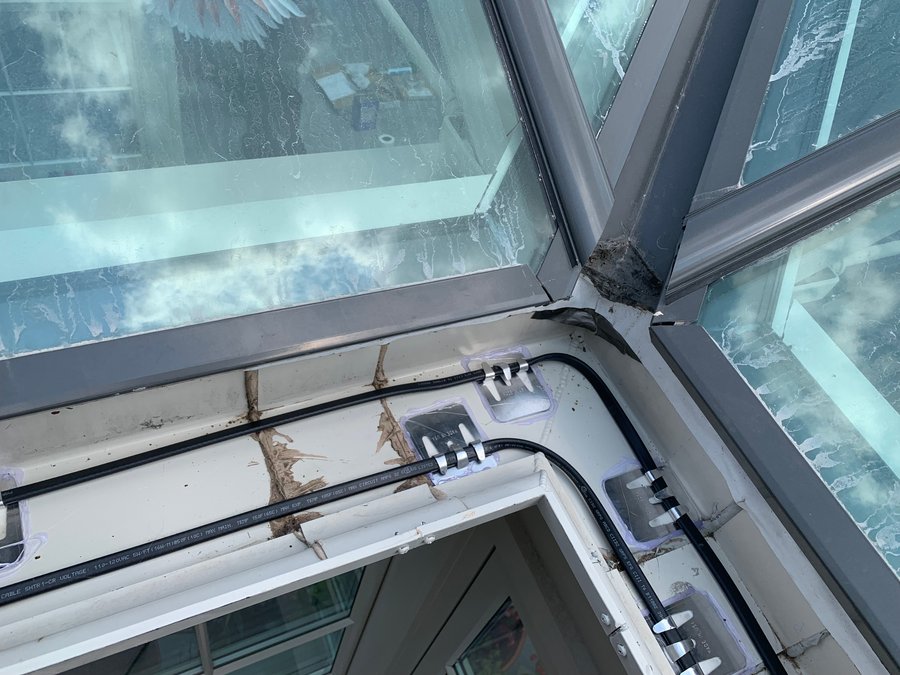 Glass Roof with Roof & Gutter Deicing System Showcase in Naperville, IL ...